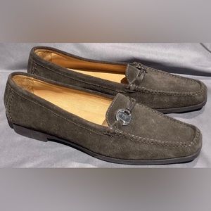 Fairmount Brown Suede Loafers Women’s Size 9.5